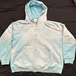 MoojiMooji Oversized Zip Up Hoodie